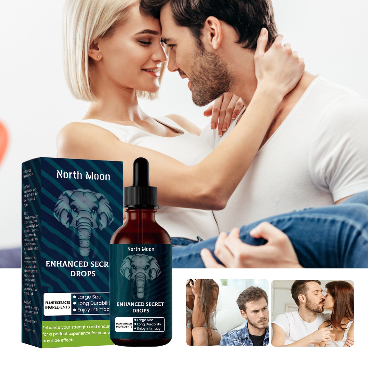 Men's body massage oil for strengthening and invigorating the body
