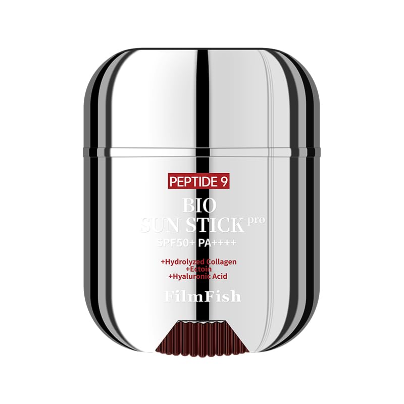 FilmFish Peptide 9 Bio Sun Stick PRO SPF50|+ Advanced UV Protection Peptide Sunscreen Stick Pro Refreshing Non Greasy