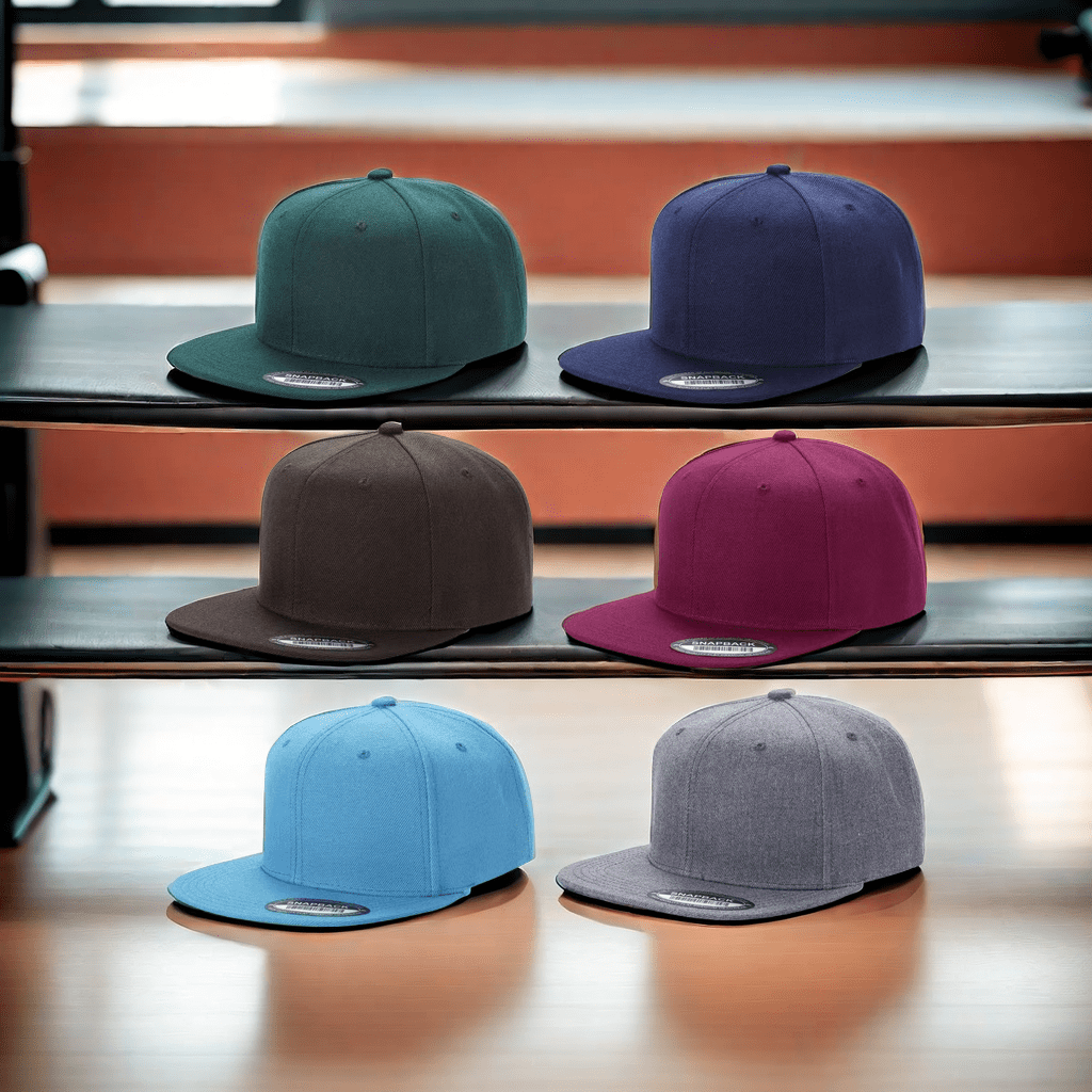 Hip hop baseball cap, 6-piece set, unisex