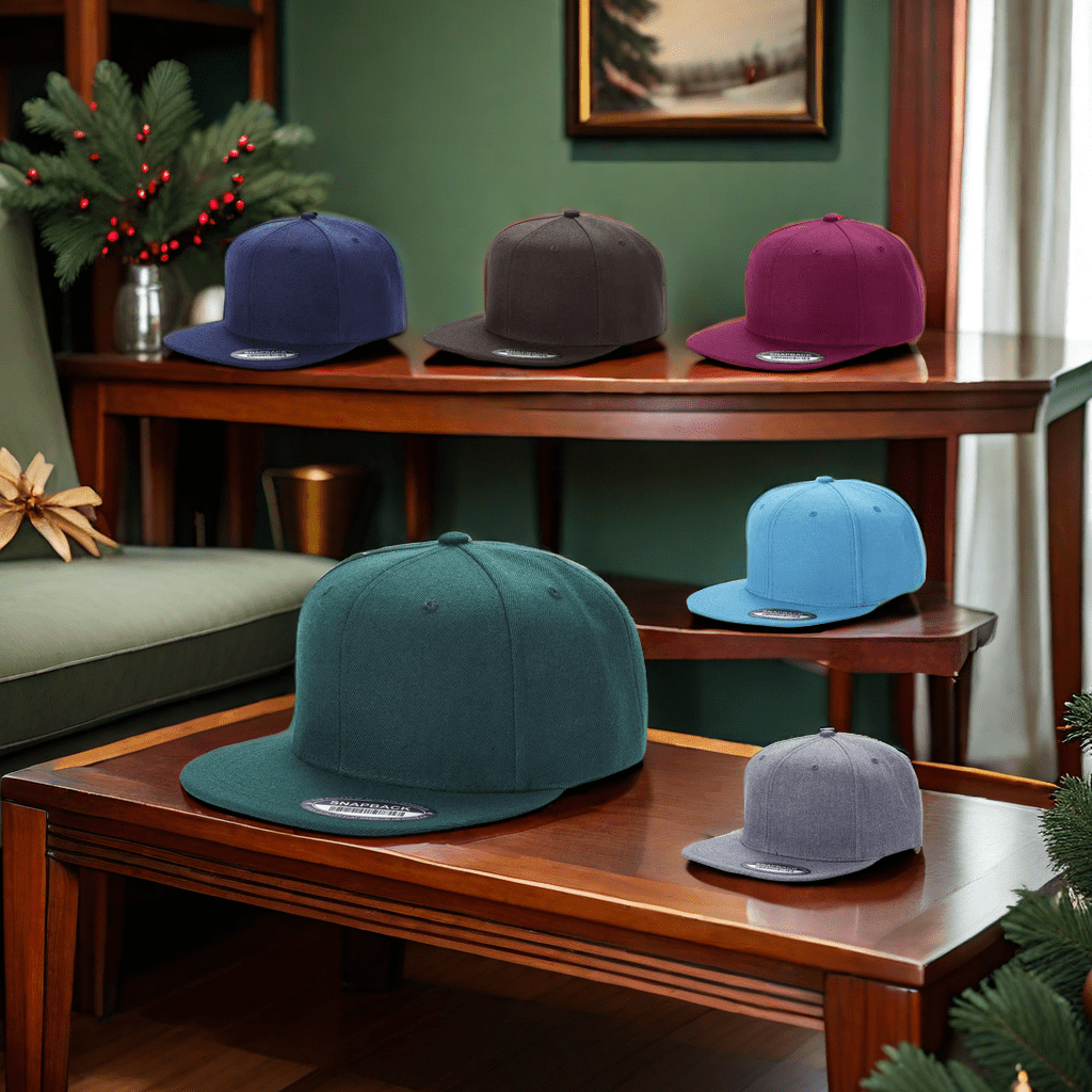 Hip hop baseball cap, 6-piece set, unisex