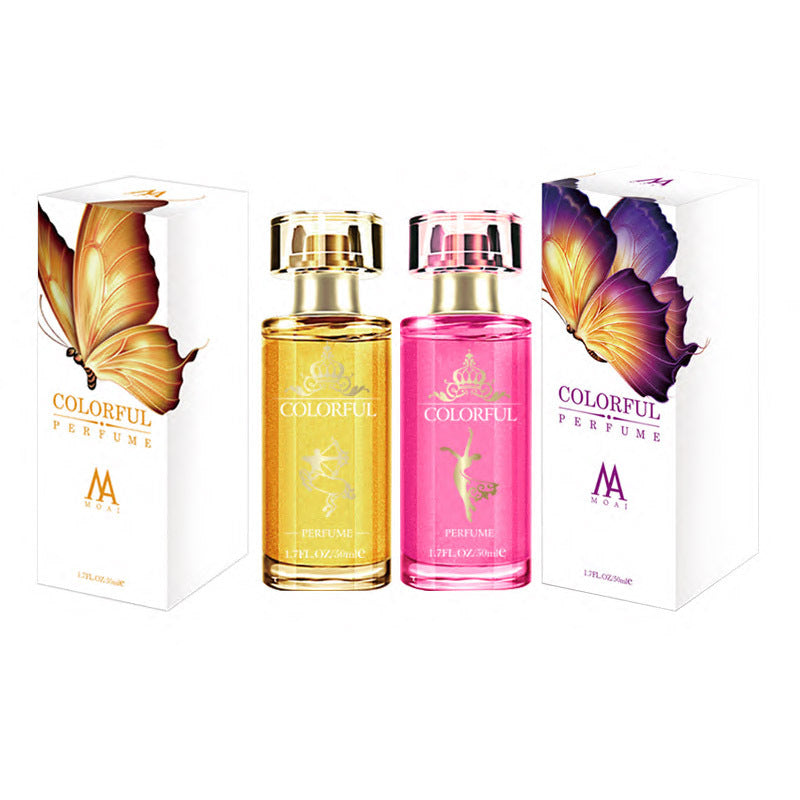 <> Pheromone Quicksand Gold Dust Women's Perfume Butterfly Scent, Men's Women's Warm Unisex Perfume Eau de Toilette Stay