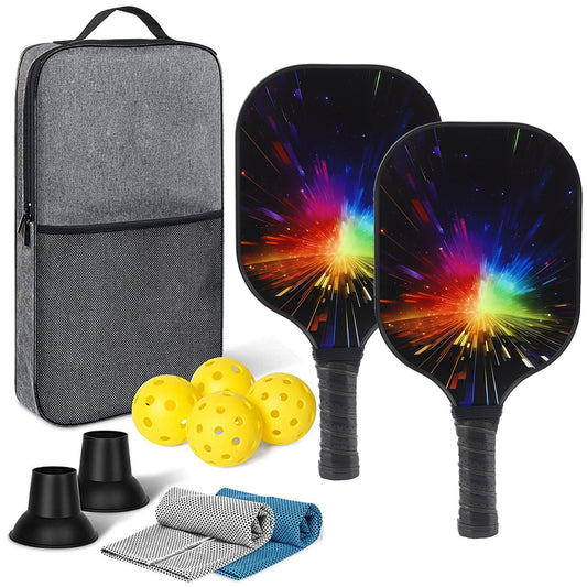 Pickleball Paddles, USAPA Approved Fiberglass Surface Pickleball Set with Pickleball Rackets, Pickleball Paddles Set for Men Women