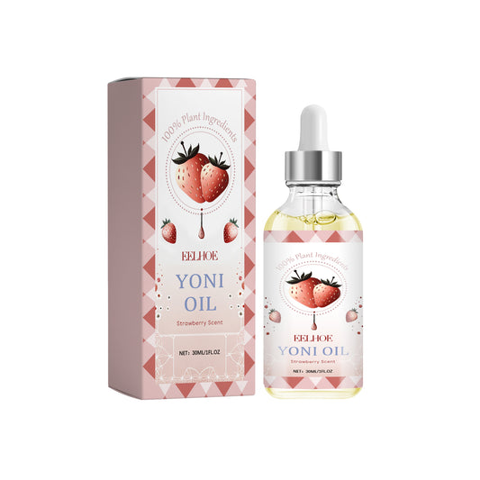 Women's intimate essential oil for odor and itching relief, body cleansing, skin tightening, and gentle care