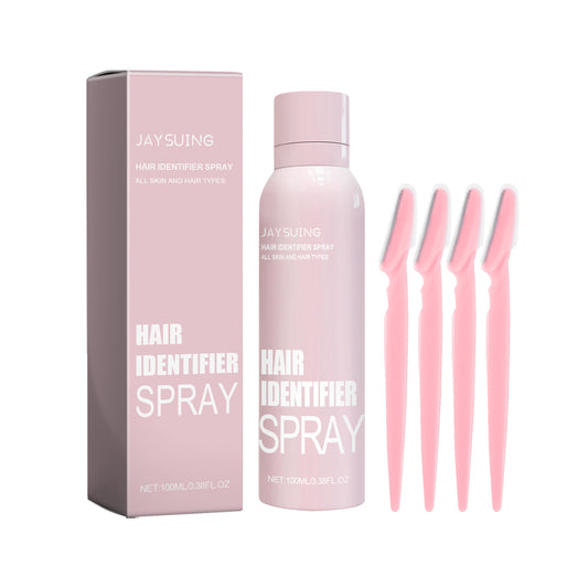 Facial hair removal spray, easily softens facial hair, gentle skin cleansing and hair removal spray