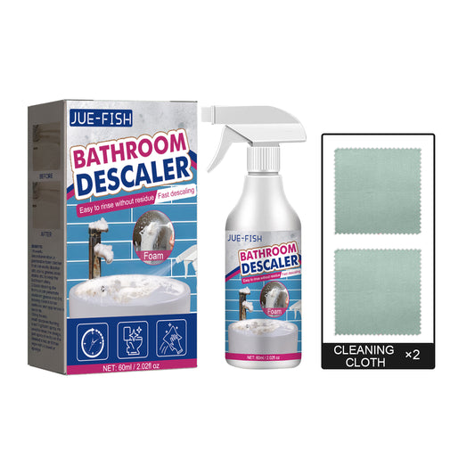 Bathroom cleaner, shower glass limescale remover, stainless steel sink and bathtub stain remover