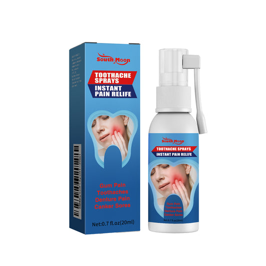 Oral care spray for soothing tooth discomfort, gently caring for your mouth