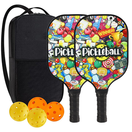 pickleball racquet set for men, women, kids, adults