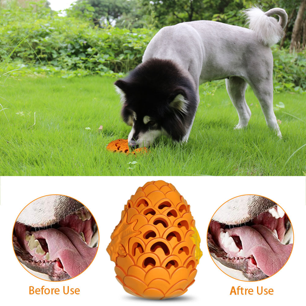 Dragon Egg Dog Chew Toys for Aggressive Chewers - Toughest Indestructible Dog Toys for Aggressive Heavy Chewers Lifetime Replacement, Tough Dogs Toys for Medium Large Bully Breed