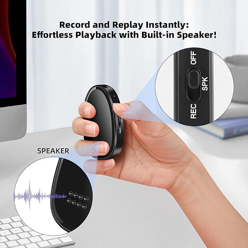 Magnetic Digital Voice Recorder with AI