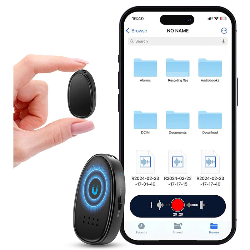 Magnetic Digital Voice Recorder with AI